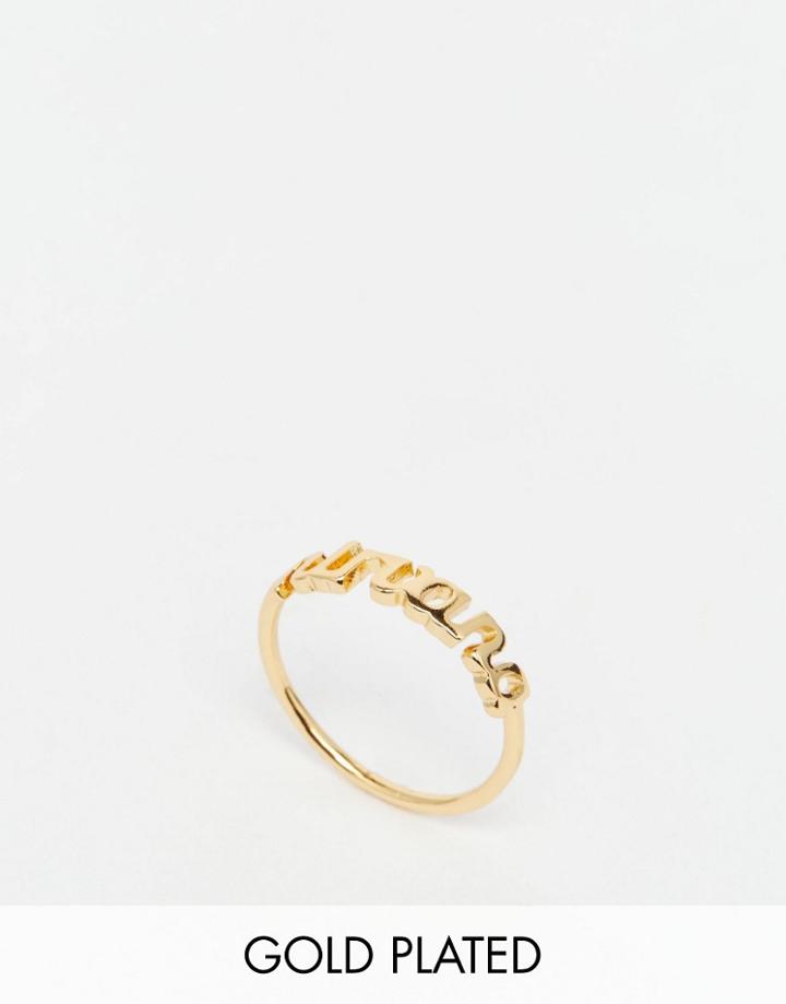 Me & Zena Nirvana Ring - Gold