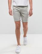 Jack & Jones Intelligence Chino Shorts In Regular Fit - Gray