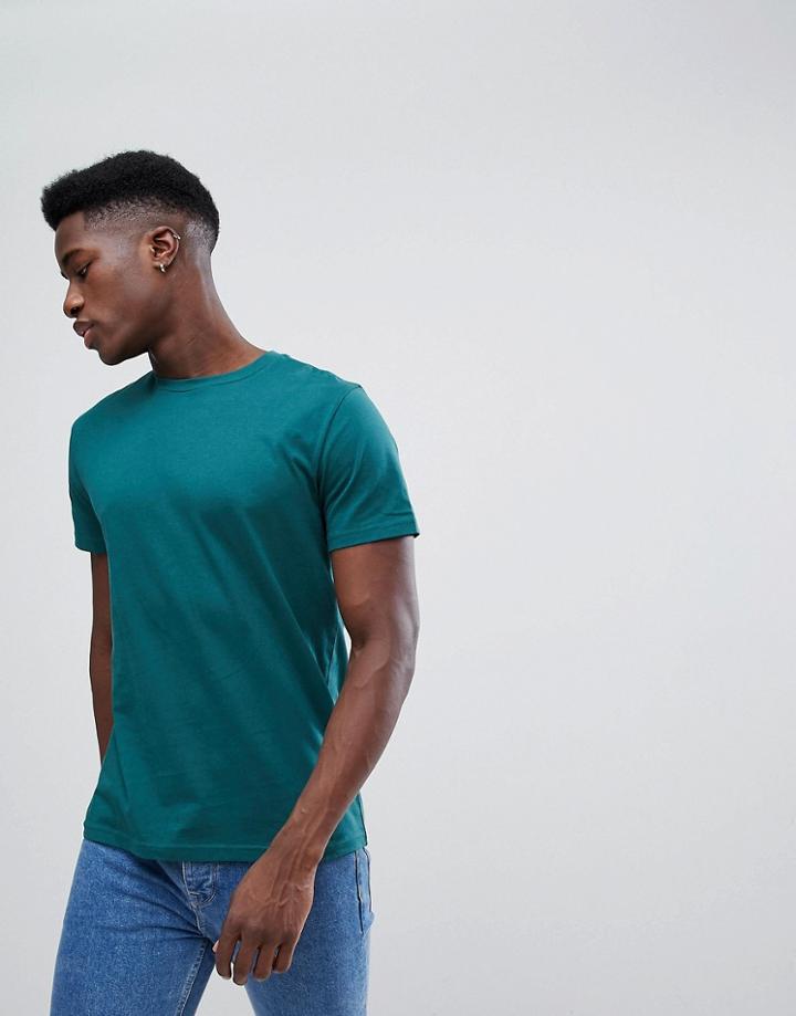 Weekday Alan T-shirt Green - Green