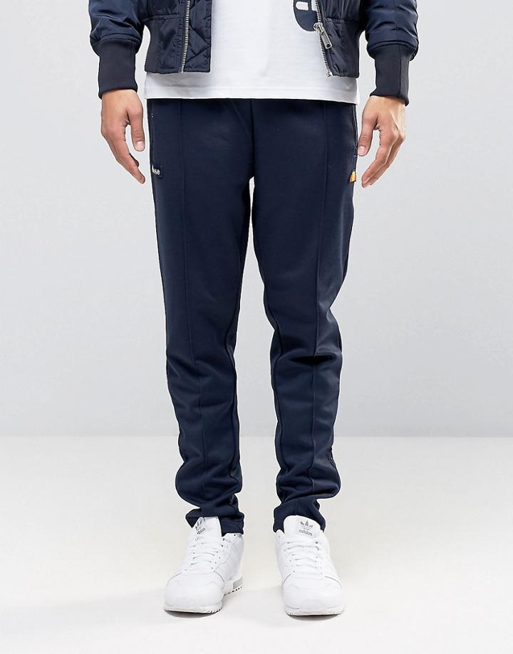 Ellesse Skinny Joggers With Stirrups - Navy