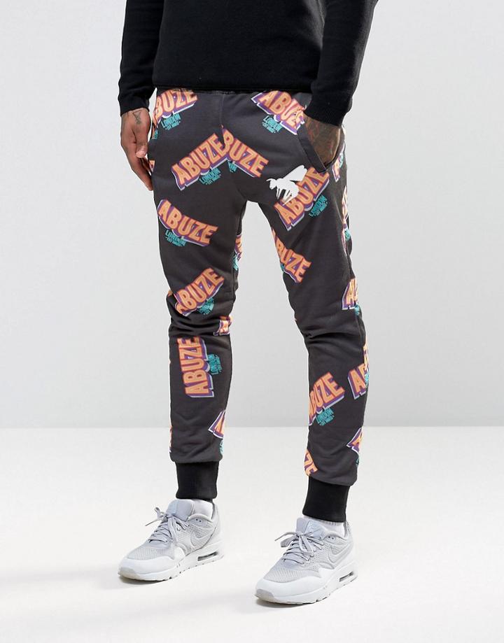 Abuze London Jogger - Black