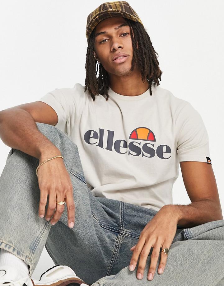 Ellesse Prado T-shirt In Tan-neutral