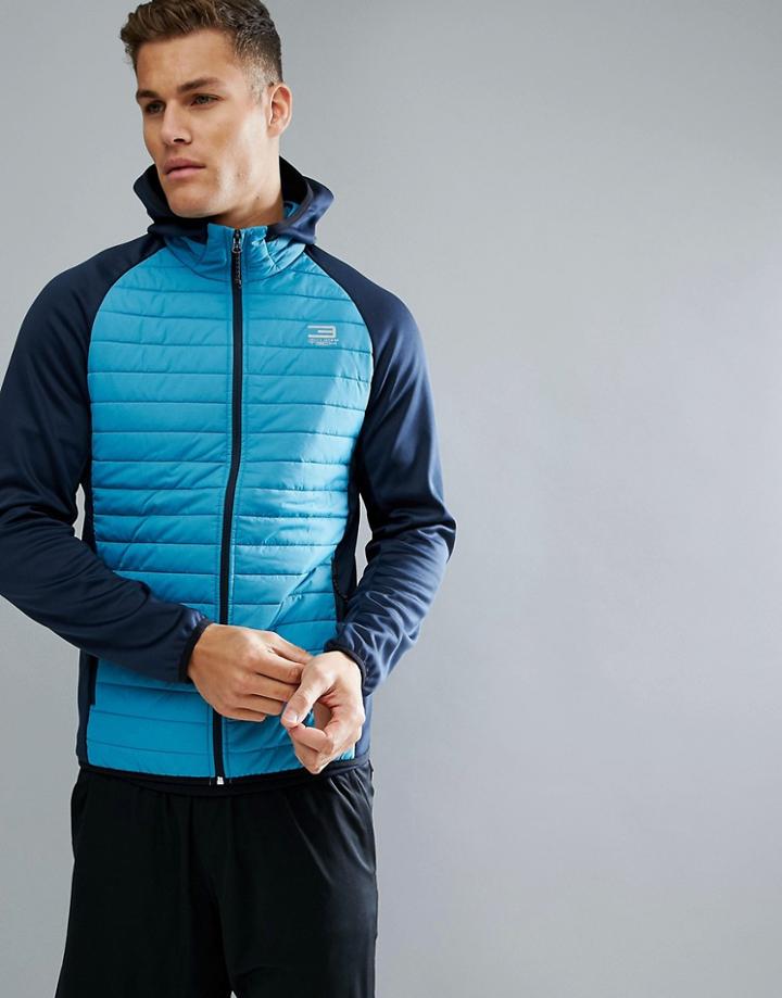 Jack & Jones Tech Quilted Training Jacket - Blue