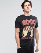 Jack & Jones Core Acdc T-shirt - Black