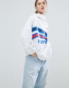 Tommy Jeans Racing Pullover Jacket - White