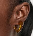 Reclaimed Vintage Inspired Tort Earring-brown
