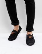 Ted Baker Urbonns Suede Loafers In Navy - Navy