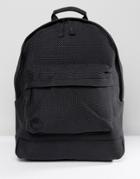 Mi-pac Neoprene Dot All Black Backpack - Black
