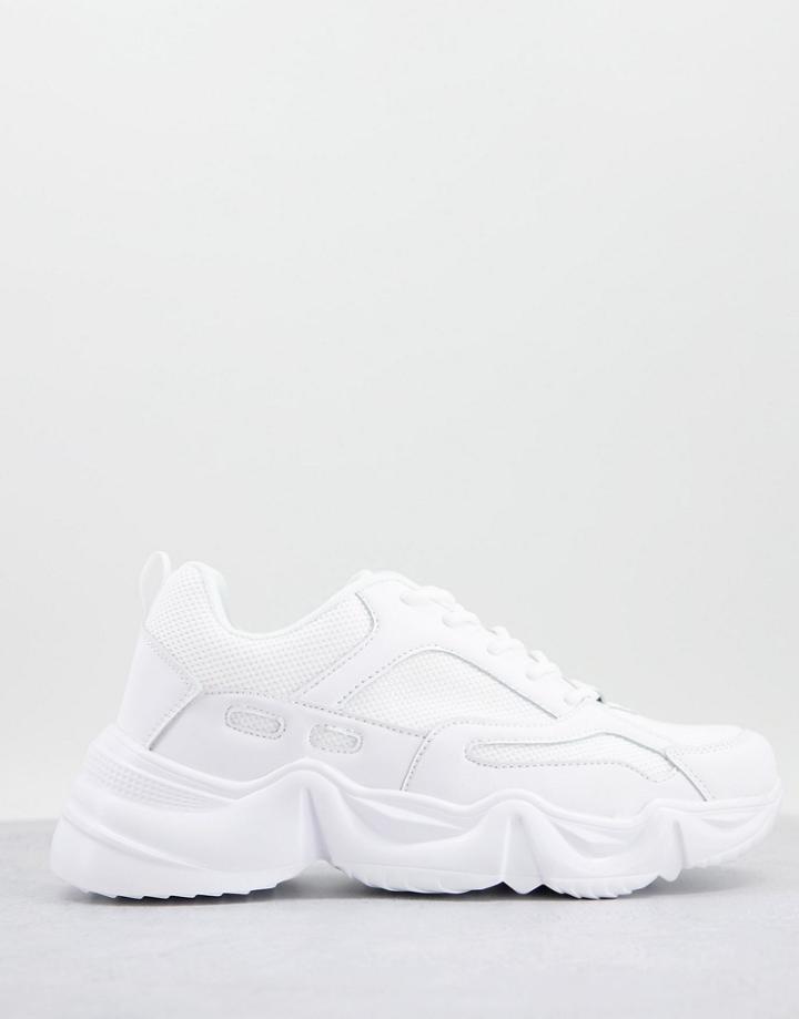 Public Desire Man Temper Sneakers In White