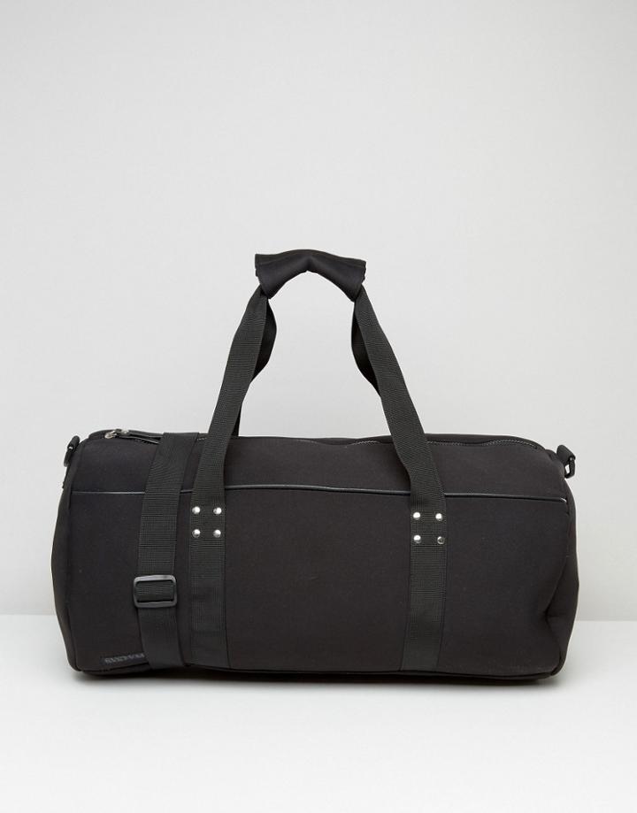 Systvm Barrell Bag In Black - Black