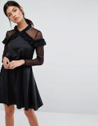 Y.a.s Roman Dress - Black