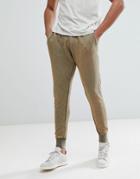 Brave Soul Washed Out Joggers - Green