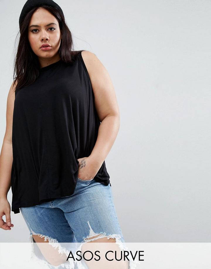 Asos Curve Swing Tank - Black