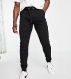 French Connection Tall Essentials Sweatpants In Slim Fit In Black