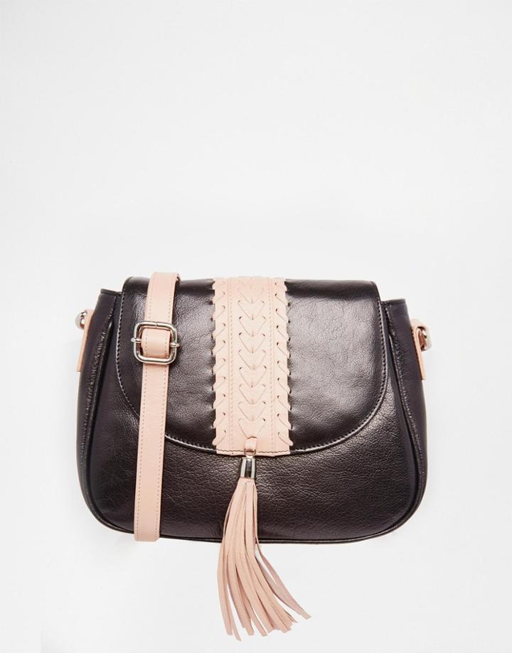 Urbancode Leather Saddle Bag