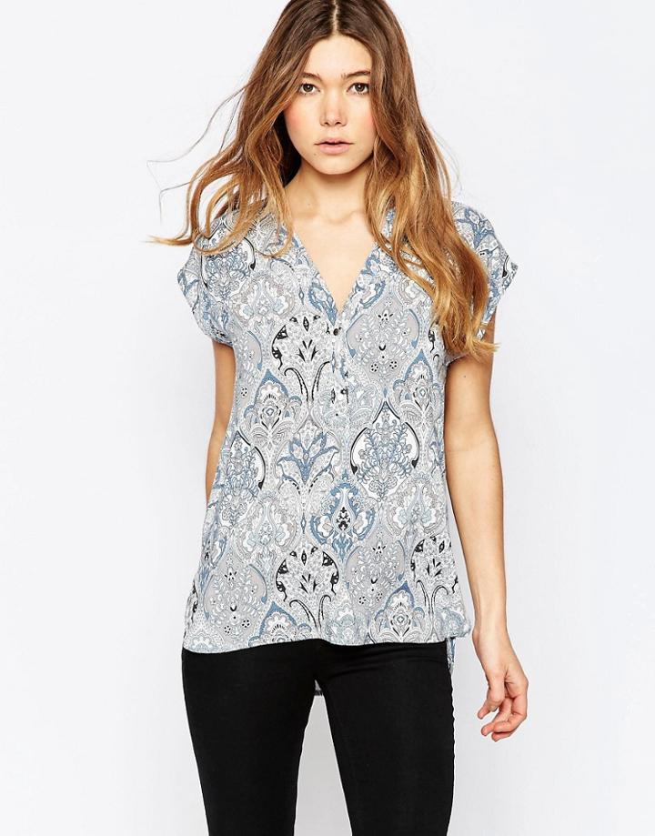 B.young Printed Top - Marina