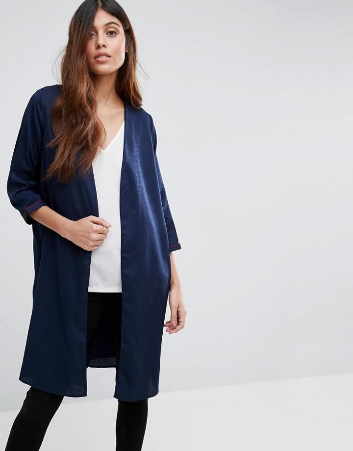 Vero Moda Floral Longline Jacket - Multi