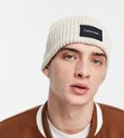 Calvin Klein Beanie In Beige - Exclusive To Asos-neutral