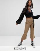 Milk It Vintage Kick Flare Pants - Yellow