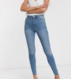 New Look Tall Ripped Disco Jean In Blue
