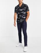 Twisted Tailor Hemmingway Skinny Suit Pants In Navy