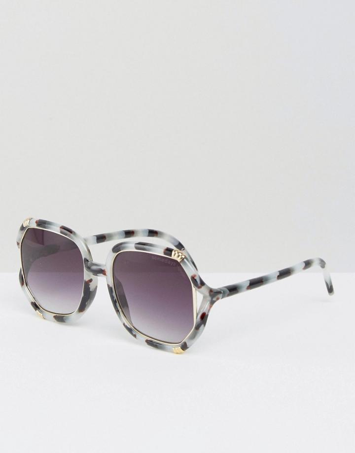 Somedays Lovin Vintage Style Sunglasses - Brown