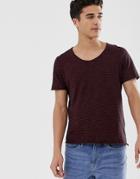 Selected Homme Organic Cotton T-shirt In Black - Black