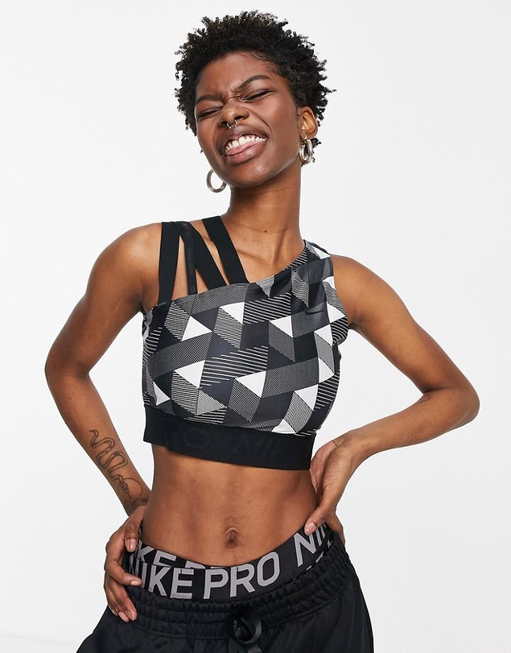 Nike X Serena Design Asymmetric Cami Top In Black