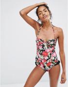 Floozie Rose Swimsuit - Multi