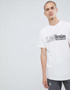 Lee Denim Logo T-shirt White - White