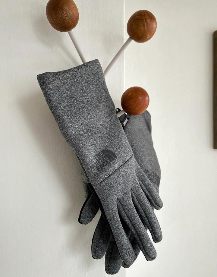 The North Face E-tip Recycled Glove In Gray-grey