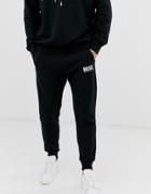 Diesel P-tary Logo Sweatpants In Black - Black