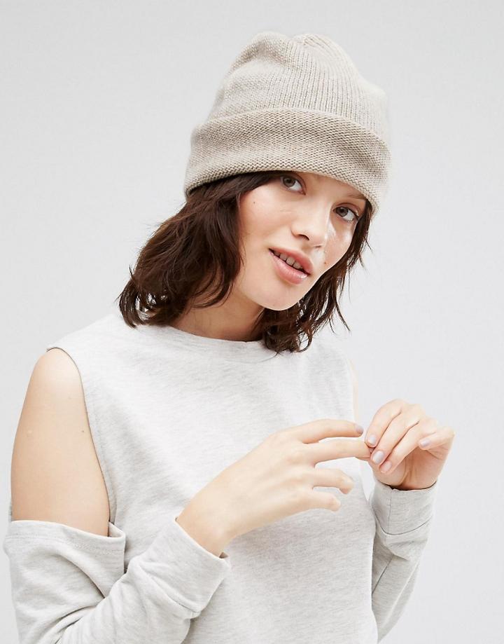 Johnstons Cashmere Hat - Cream