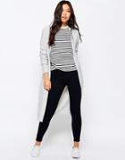 Blend She Mia Long Cardigan - Ultra Light Grey