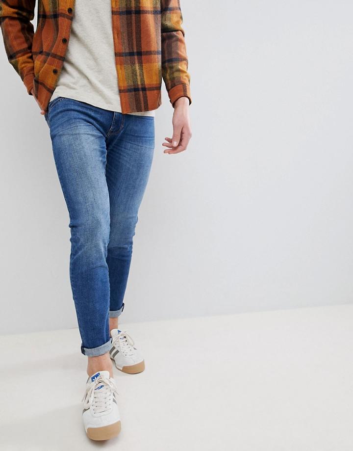 Wrangler Bryson Skinny Fit Jeans - Blue
