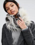 Urbancode Long Pile Faux Fur Infinity Scarf - Multi