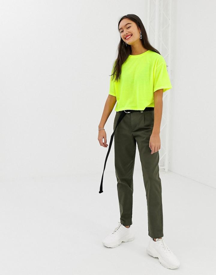 Noisy May Utility Chino - Green
