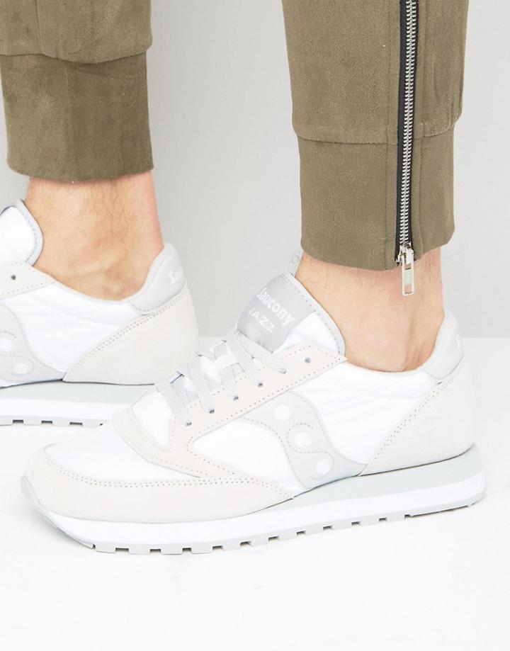 Saucony Jazz Original Sneakers In White S2044-396 - White