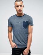 Ted Baker Marl T-shirt - Navy