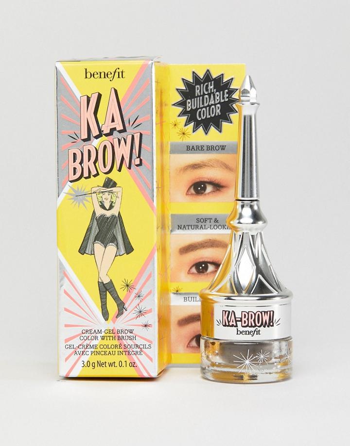 Benefit Cosmetics Ka-brow! Waterproof Eyebrow Pomade With Built-in Brush-brown