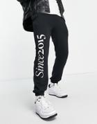 The Couture Club Heritage Sweatpants In Black - Part Of A Set
