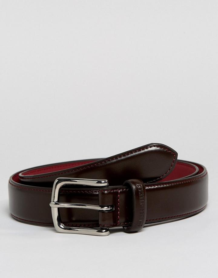Ben Sherman Vauxhall Belt In Brown - Brown