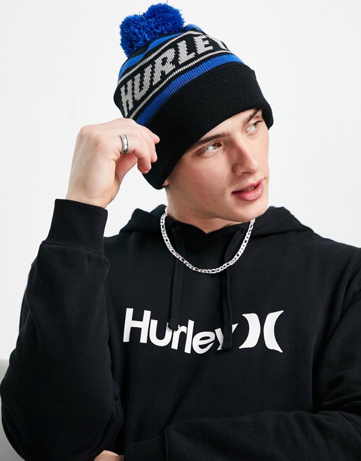 Hurley Fastlane Beanie In Black