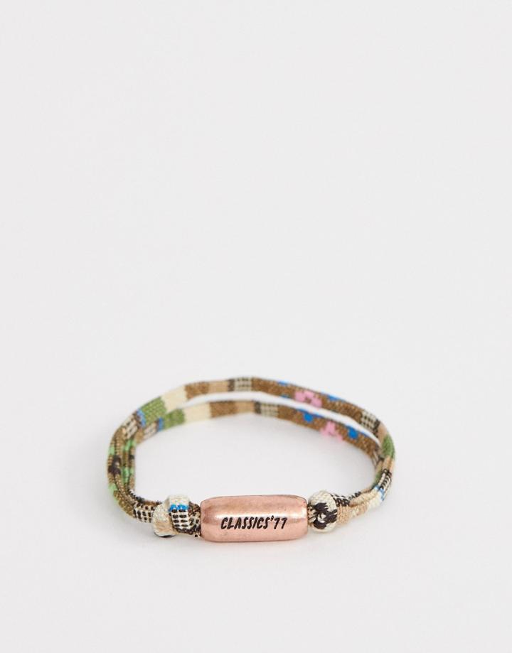 Classics 77 Woven Bracelet In Khaki - Green