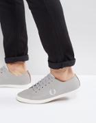 Fred Perry Kingston Leather Sneakers Gray - Gray