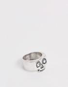 Classics 77 Skull Signet Ring In Silver - Silver