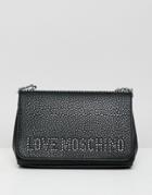 Love Moschino Studded Logo Chain Bag - Black