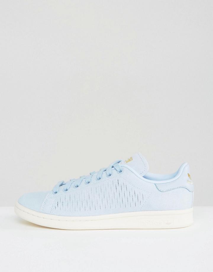 Adidas Originals Easy Blue Stan Smith Sneakers - Blue