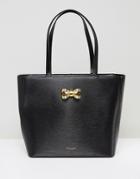 Ted Baker Shopper Bag With Bow - Black