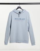 River Island Hoodie In Gray